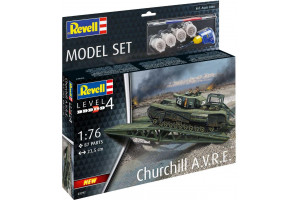 ModelSet military 63297 - Churchill A.V.R.E. (1:76)