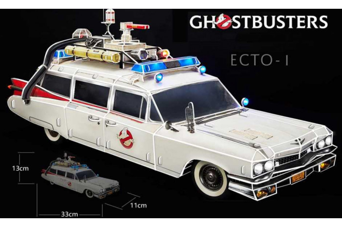 3D Puzzle REVELL 00222 - Ghostbusters Ecto-1