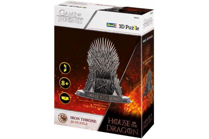 3D Puzzle REVELL 00224 - House of the Dragon "Iron Throne"