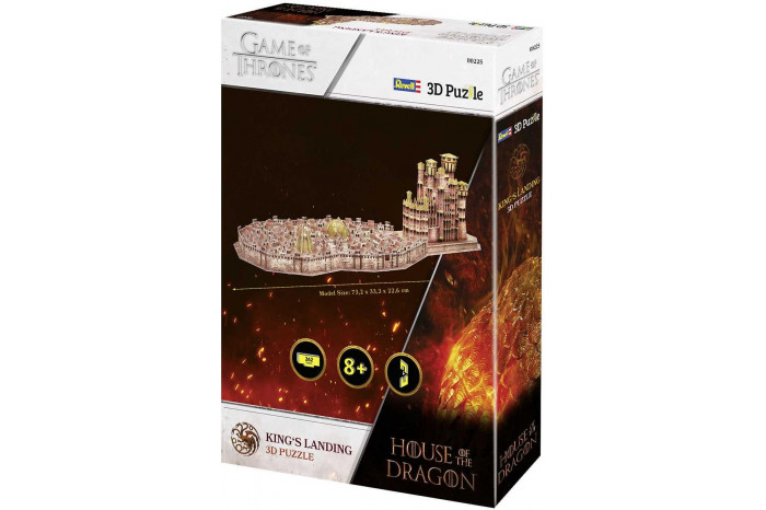 3D Puzzle REVELL 00225 - House of the Dragon "King's Landing"