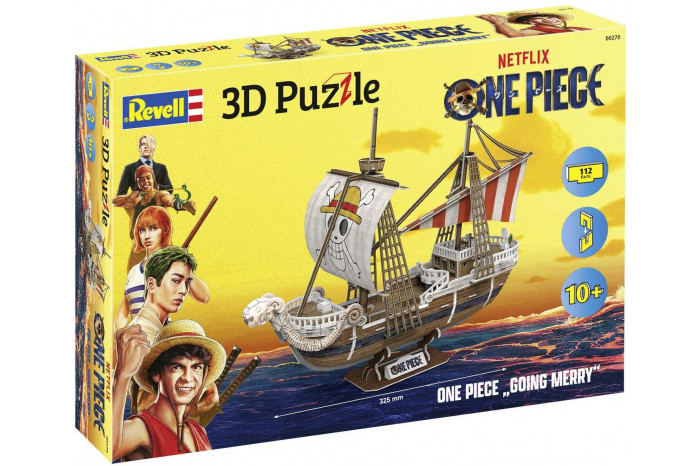 3D Puzzle REVELL 00270 - One Piece Flying Lamb/ Going Merry