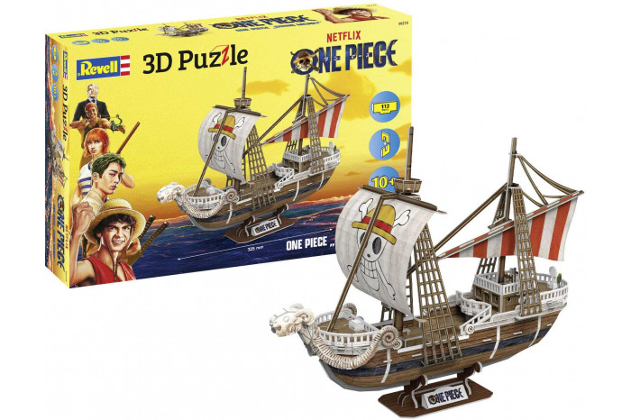 3D Puzzle REVELL 00270 - One Piece Flying Lamb/ Going Merry