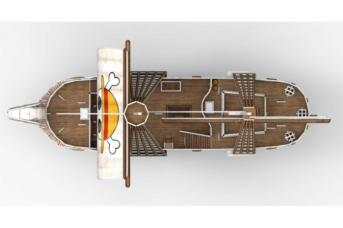 3D Puzzle REVELL 00270 - One Piece Flying Lamb/ Going Merry