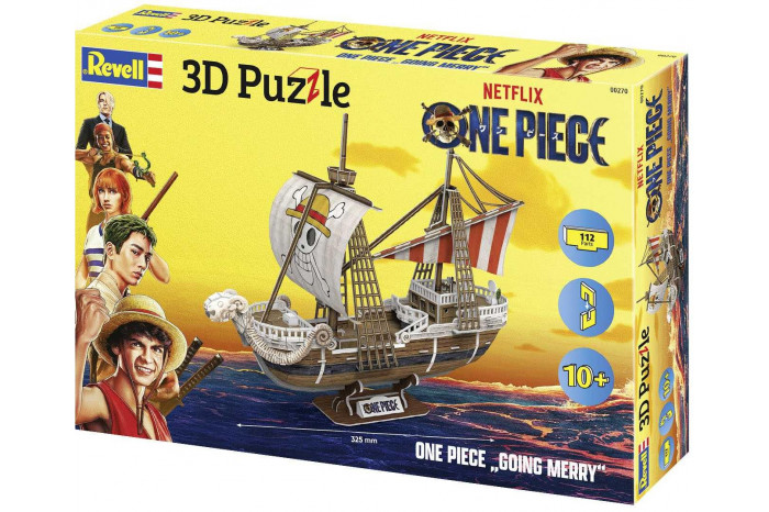 3D Puzzle REVELL 00270 - One Piece Flying Lamb/ Going Merry