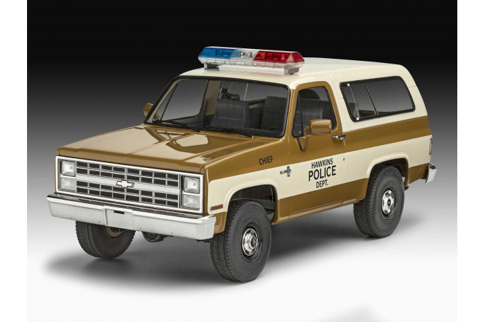 Plastic ModelKit STRANGER THINGS auto 07724 - 1985 Chevrolet K5 Blazer (1:25)