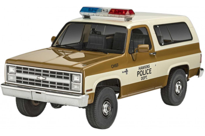 Plastic ModelKit STRANGER THINGS auto 07724 - 1985 Chevrolet K5 Blazer (1:25)