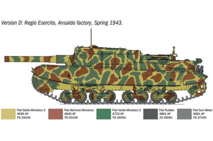 Model Kit military 6751 - Semovente M43 “Bassotto” (1:35)