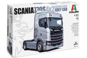 Model Kit truck 3971 - Scania S770 4x2 Normal Roof "Grey Cab" (1:24)