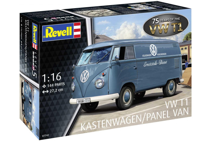 Plastic ModelKit auto 07742 - VW T1 Panel Van - 75 Years of the VW T1 (1:16)