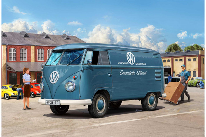 Plastic ModelKit auto 07742 - VW T1 Panel Van - 75 Years of the VW T1 (1:16)