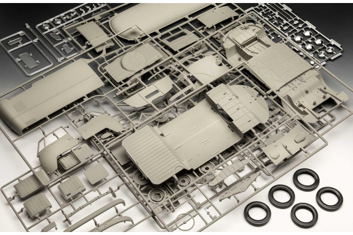 Plastic ModelKit auto 07742 - VW T1 Panel Van - 75 Years of the VW T1 (1:16)