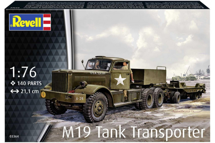 Plastic ModelKit military 03364 - M19 Tank Transporter (1:72)