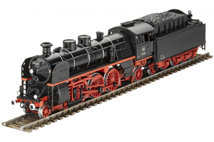 Plastic ModelKit lokomotiva 02167 - Express Locomotive BR 18 505 with Tender 2'3' T38 (1:87)