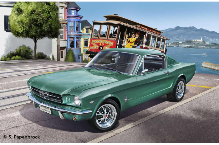 ModelSet auto 67065 - 1965 Ford Mustang 2+2 Fastback (1:24)