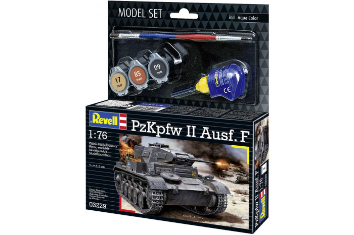 ModelSet tank 63229 - PzKpfw II Ausf. F (1:76)