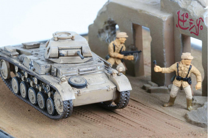 ModelSet tank 63229 - PzKpfw II Ausf. F (1:76)