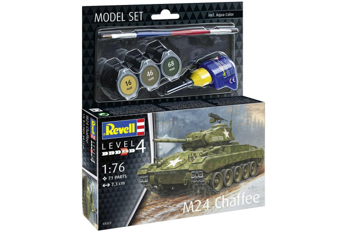 ModelSet tank 63323 - M24 Chaffee (1:76)
