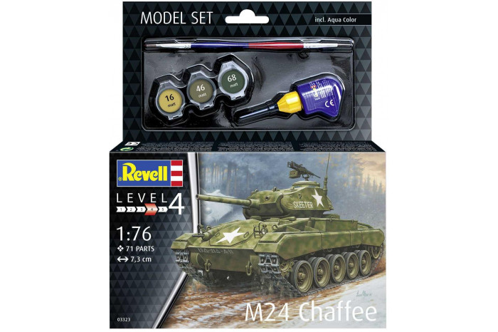 ModelSet tank 63323 - M24 Chaffee (1:76)