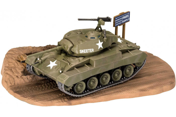 ModelSet tank 63323 - M24 Chaffee (1:76)