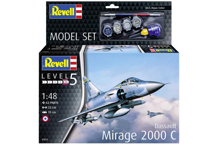 ModelSet letadlo 63813 - Dassault Mirage 2000C (1:48)