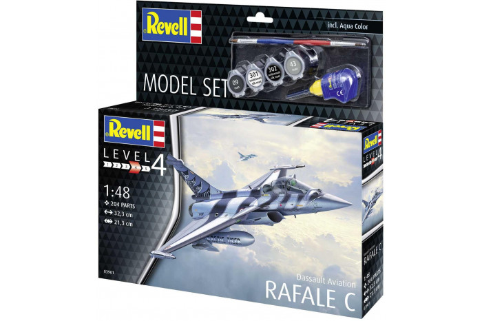 ModelSet letadlo 63901 - Dassault Aviation Rafale C (1:48)