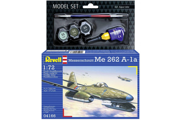 ModelSet letadlo 64166 - Messerschmitt Me 262 A1a (1:72)
