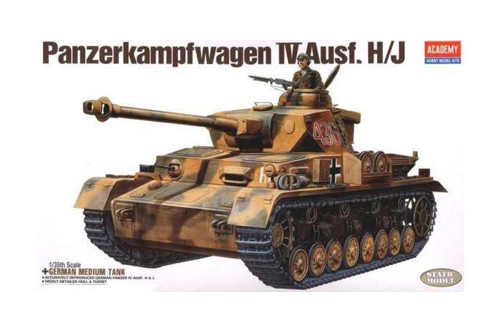 Model Kit tank 13234 - GERMAN PANZER IV H/J (1:35)