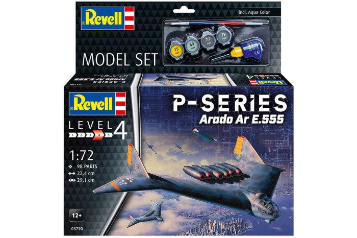 ModelSet letadlo 63790 - Arado Ar E.555 - P-Series (1:72)