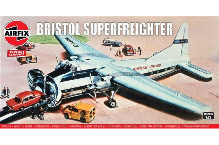 Classic Kit VINTAGE letadlo A05002V - Bristol Superfreighter (1:72)