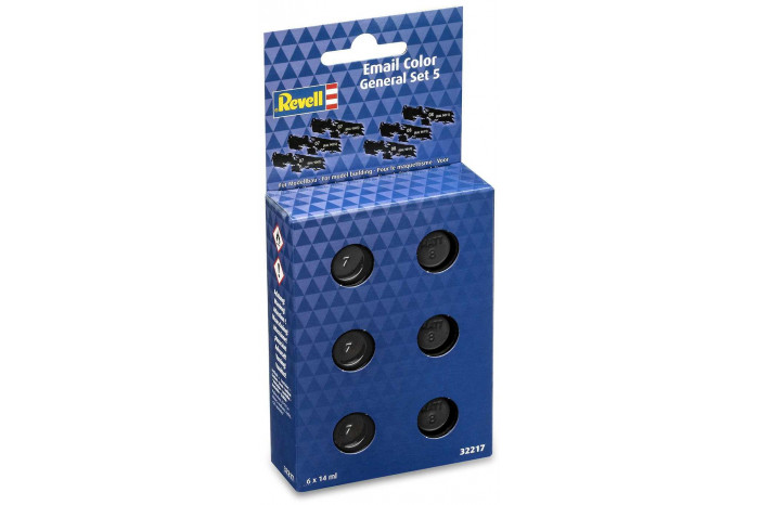 Sada barev Email Color 32217 - General Set 5 - Gloss/Matt (6 x 14ml)