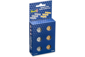 Sada barev Email Color 32218 - Gold & Silver Set (6 x 14ml)
