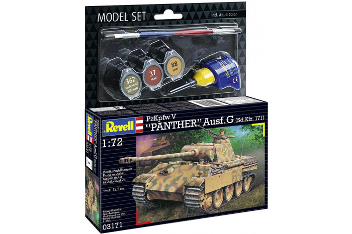 ModelSet tank 63171 - Panther Ausf. G (Sd.Kfz. 171) (1:72)