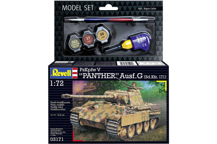 ModelSet tank 63171 - Panther Ausf. G (Sd.Kfz. 171) (1:72)