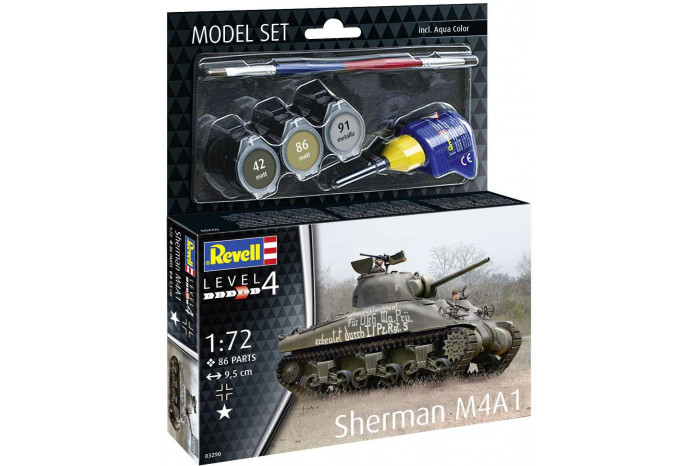 ModelSet tank 63290 - Sherman M4A1 (1:72)