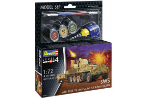ModelSet military 63293 - sWS with Flak43 and Sd.Ah58 Ammo Trailer (1:72)