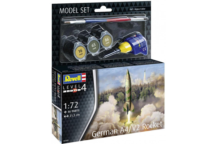 ModelSet raketa 63309 - German A4/V2 Rocket (1:72)