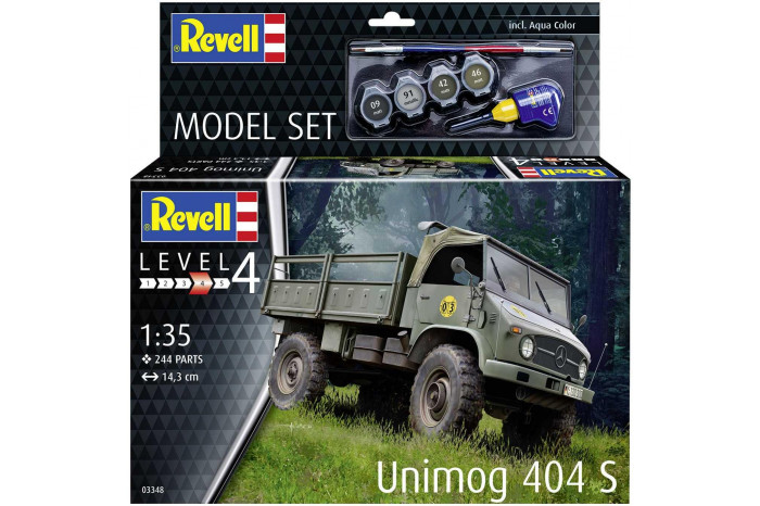 ModelSet military 63348 - Unimog 404 S (1:35)