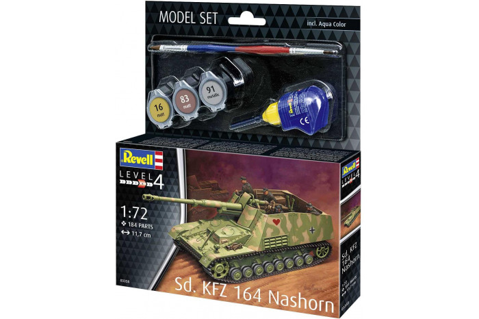 ModelSet military 63358 - Sd.Kfz. 164 Nashorn (1:72)