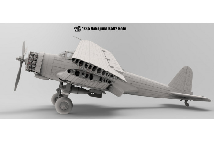 Nakajima B5N2 TYPE 97 Carrier Attack Bomber "Kate" (1:35) - 005