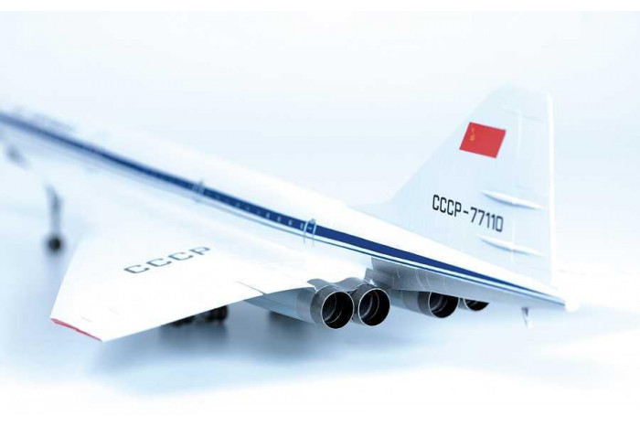 Model Kit letadlo 7045 - Tu-144 Supersonic civilian aircraft (1:144)