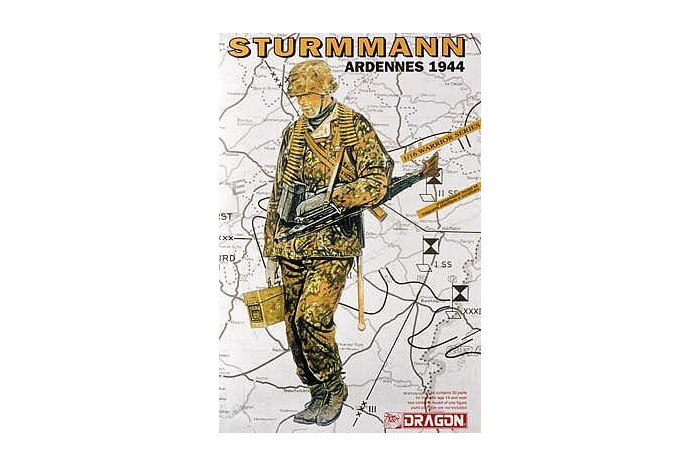 Model Kit figurky 1604 - STURMMANN (ARDENES 1944) (1:16)