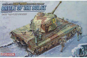 Model Kit tank 6254 - Sd.Kfz.182 KINGTIGER HENSCHEL TURRET, sPzAbt.501 (BATTLE OF THE BULGE) (1:35)