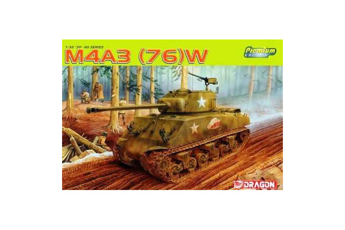 Model Kit tank 6325 - SHERMAN M4A3(76)W (PREMIUM) (1:35)