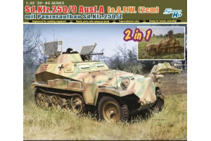 Model Kit military 6859 - Sd.Kfz.250/9 le.S.P.W. mit PANZERAUFBAU Sd.Kfz.250/Z (1:35)