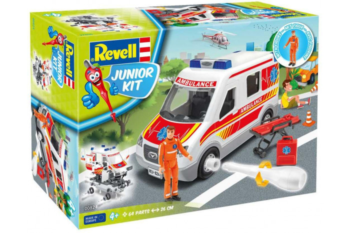 Junior Kit auto 00824 - Ambulance Car (1:20)