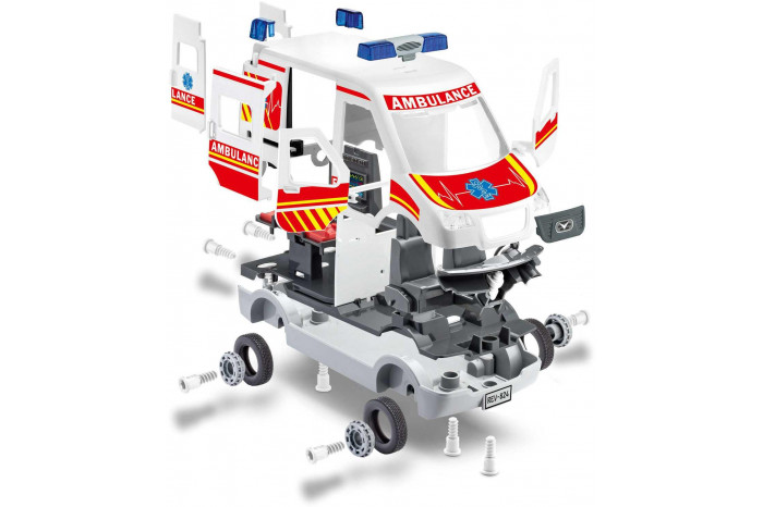 Junior Kit auto 00824 - Ambulance Car (1:20)