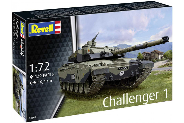 Plastic ModelKit tank 03365 - Challenger 1 (1:72)