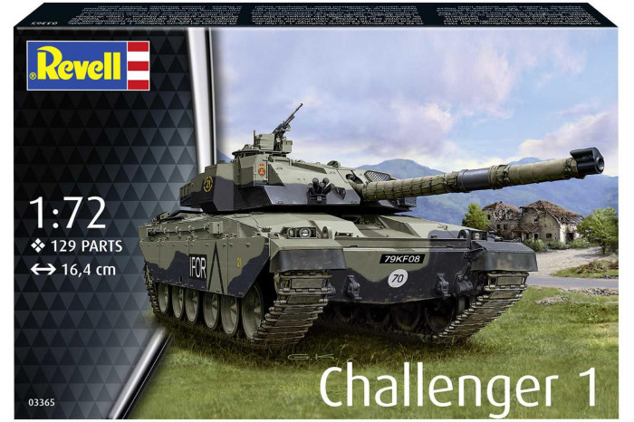 Plastic ModelKit tank 03365 - Challenger 1 (1:72)