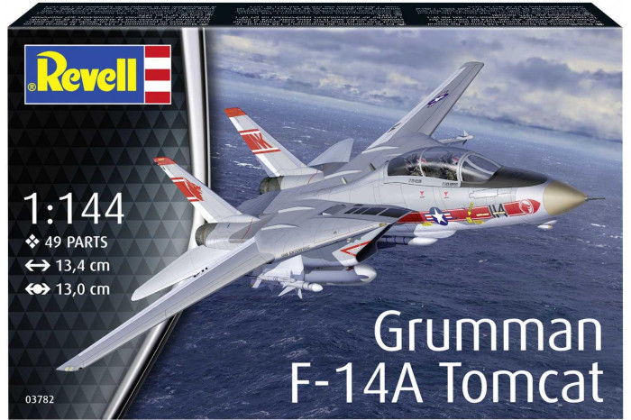 Plastic ModelKit letadlo 03782 - Grumman F-14A Tomcat (1:144)