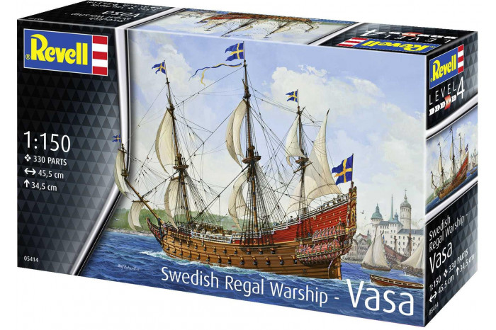 Plastic ModelKit loď 05414 - Sailing Ship VASA (1:150)